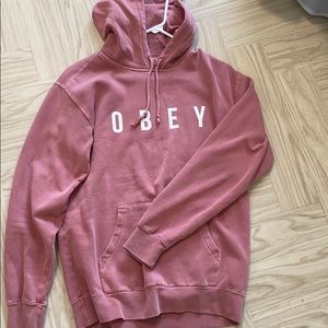 Obey hoodie. Size medium no stains